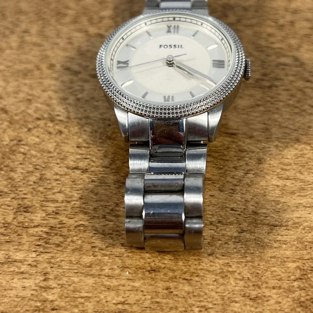 Lot Of 2 Fossil Stella ES3098 & Sydney ES-3069 Women's Stainless Steel Watch Lot